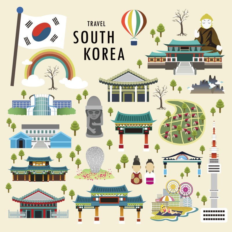 Korean style traditional element pattern template (8)