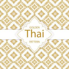 Thai style decorative pattern template (7)