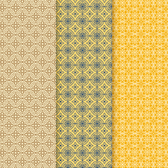 Thai style decorative pattern template (3)