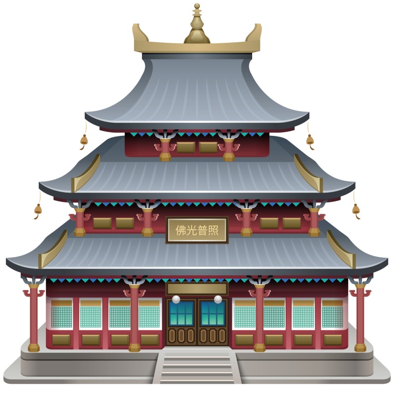 Chinese Style pavilion and memorial archway template pattern (33)