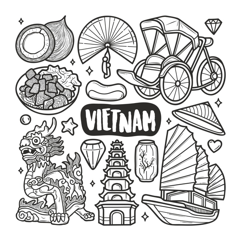 Vietnamese style icon pattern template (32)