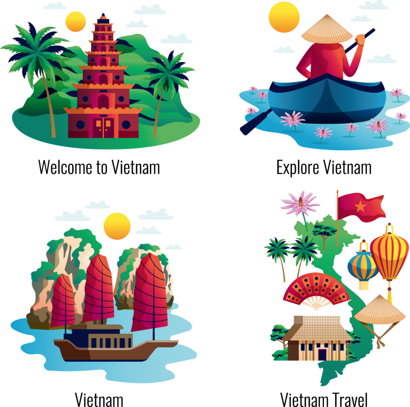 Vietnamese style icon pattern template (12)