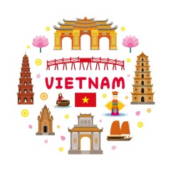 Vietnamese style icon pattern template (1)