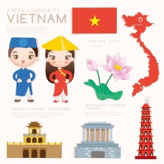 Vietnamese style icon pattern template (18)
