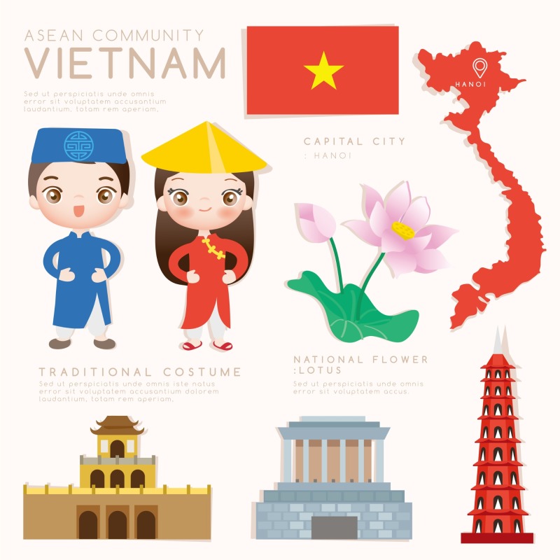 Vietnamese style icon pattern template (18)