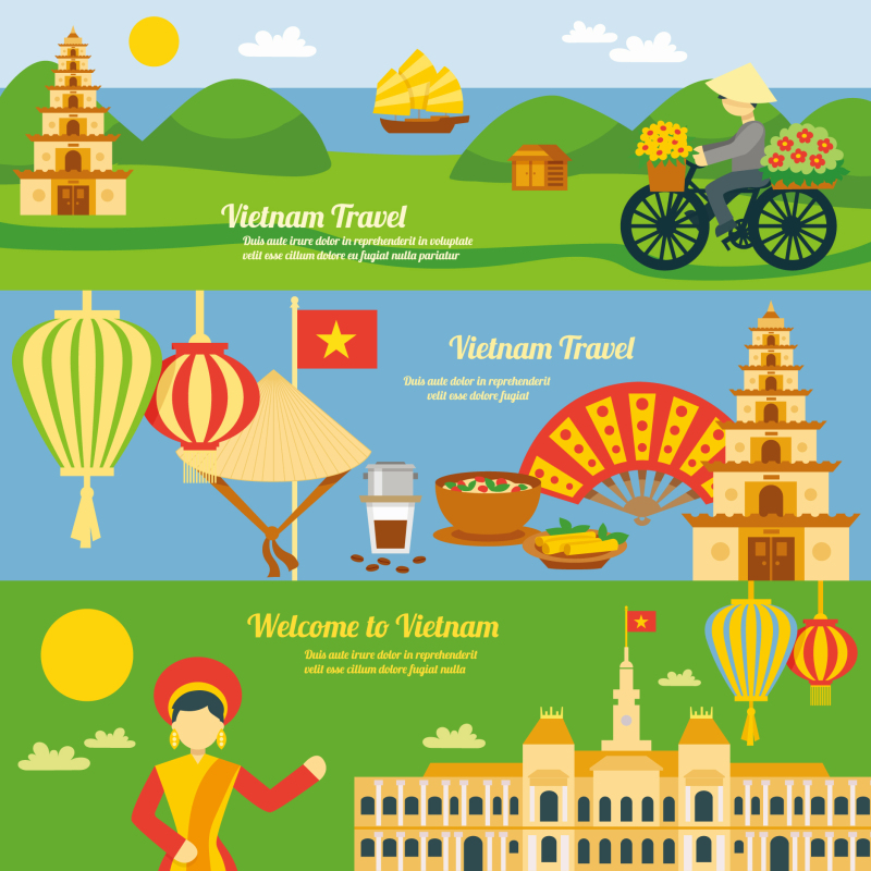 Vietnamese style icon pattern template (23)