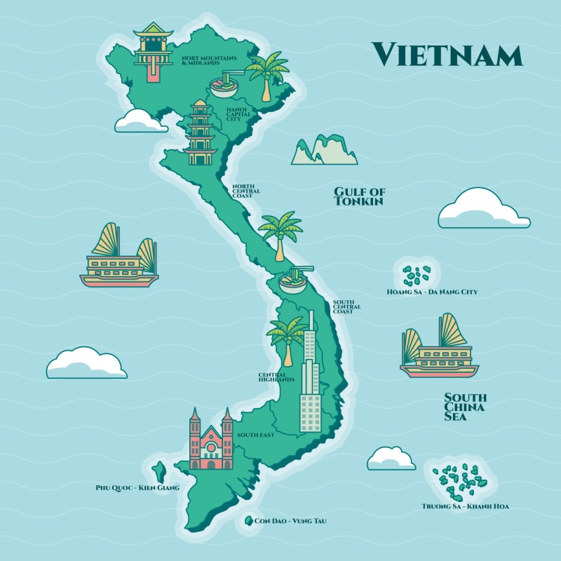 Vietnamese style icon pattern template (13)
