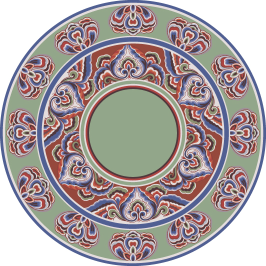 Chinese traditional embroidery template pattern (12)