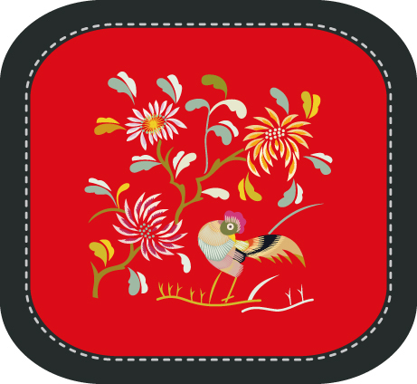 Chinese traditional embroidery template pattern (42)