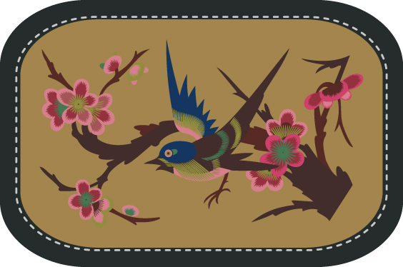 Chinese traditional embroidery template pattern (58)