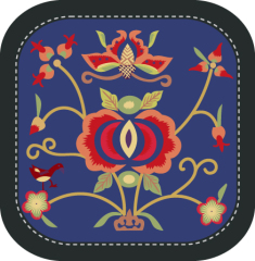 Chinese traditional embroidery template pattern (46)