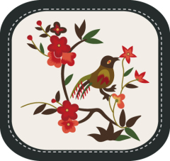 Chinese traditional embroidery template pattern (55)