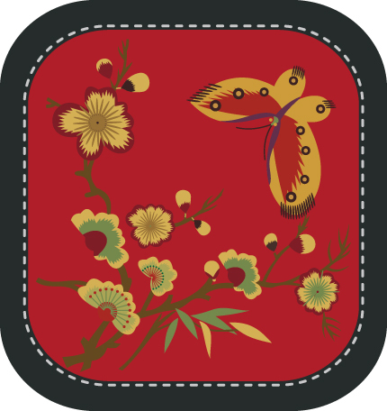 Chinese traditional embroidery template pattern (36)