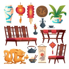 Chinese traditional elements pattern (3)