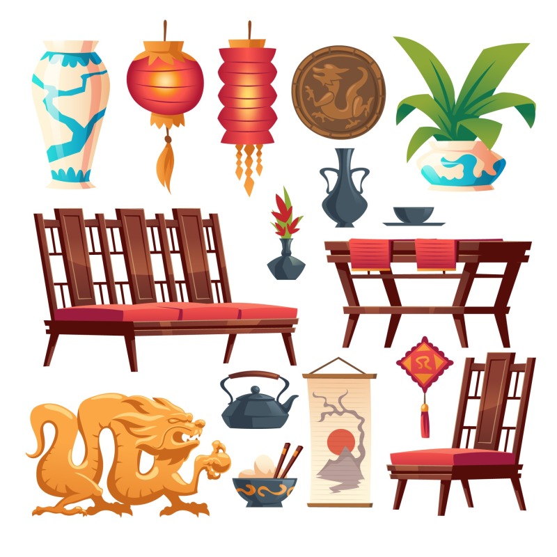 Chinese traditional elements pattern (3)