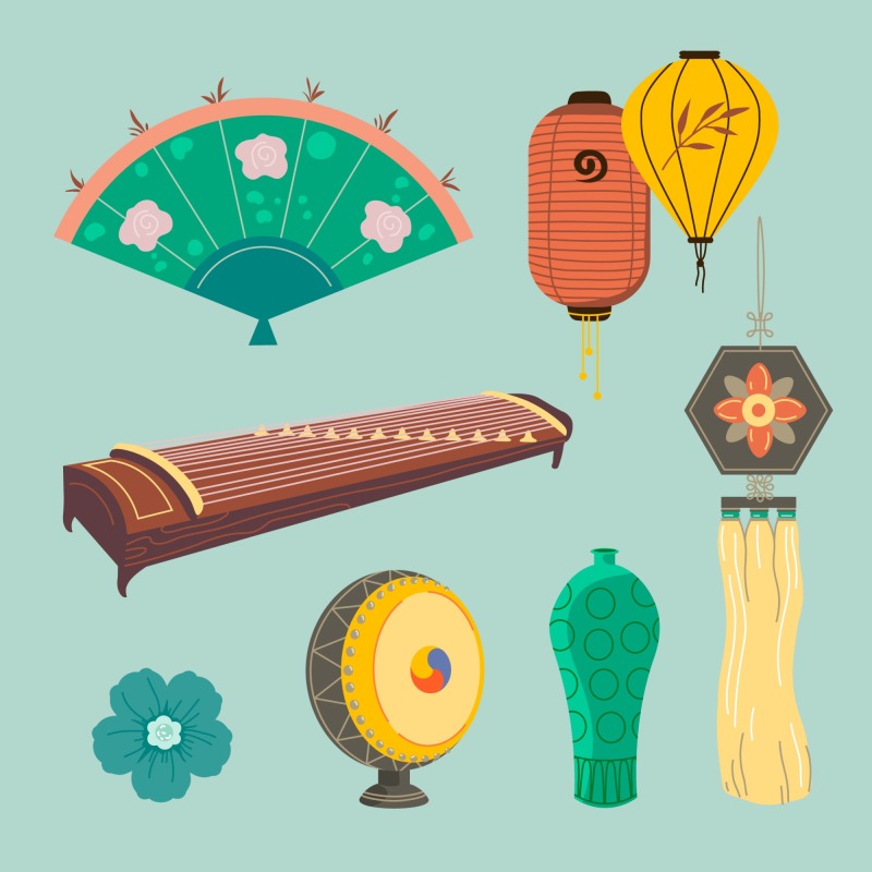 Chinese traditional elements pattern (4)