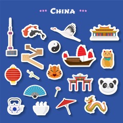 Chinese traditional elements pattern (1)