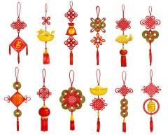 Chinese knot elements pattern (3)