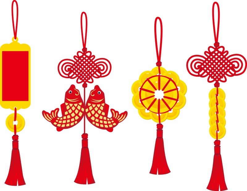 Chinese knot elements pattern (6)