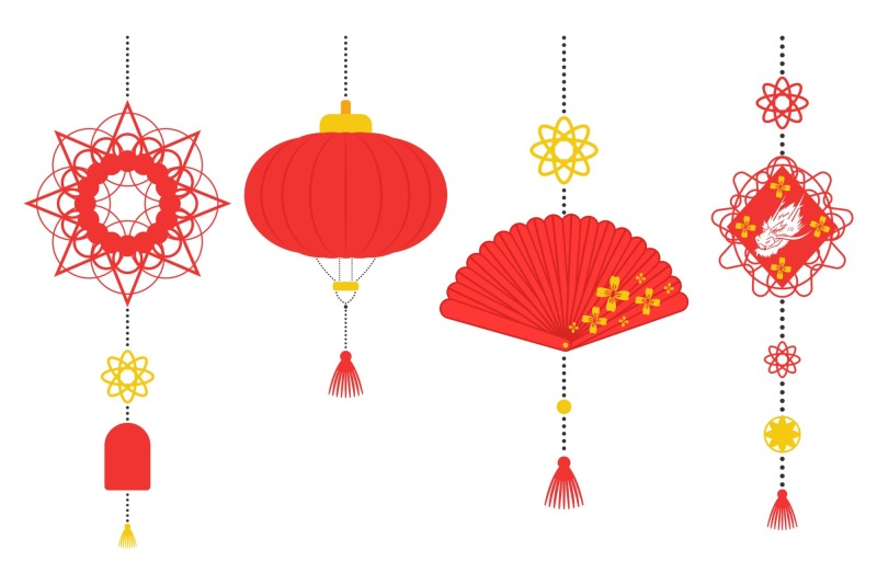 Chinese knot elements pattern (9)