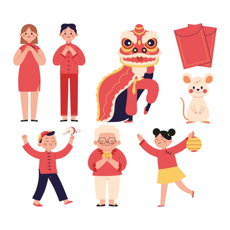 Chinese traditional elements pattern (25)