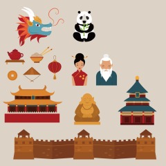 Chinese traditional elements pattern (22)