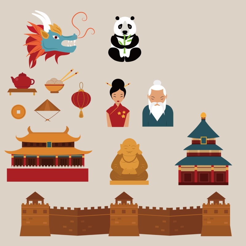Chinese traditional elements pattern (22)