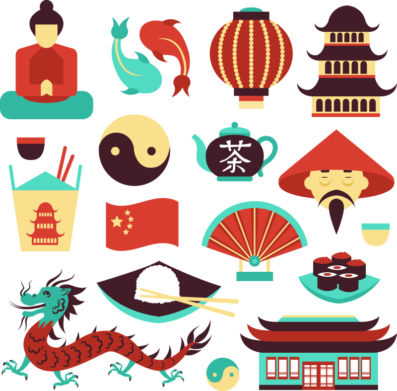 Chinese traditional elements pattern (12)