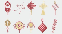 Chinese knot elements pattern (11)