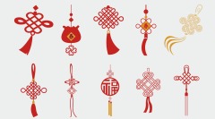 Chinese knot elements pattern (7)