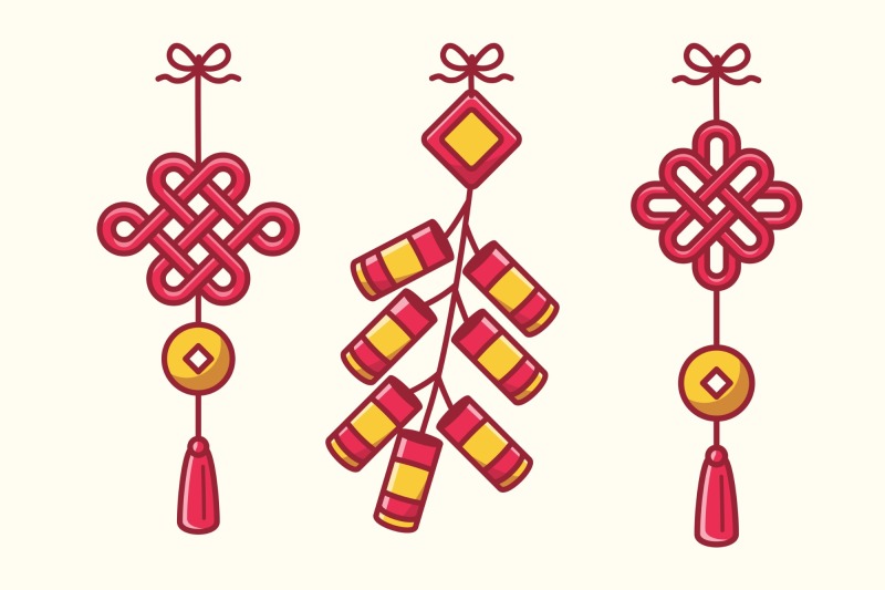 Chinese knot elements pattern (15)