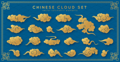 Chinese traditional elements pattern (26)