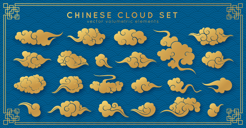 Chinese traditional elements pattern (26)