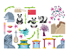 Chinese traditional elements pattern (17)