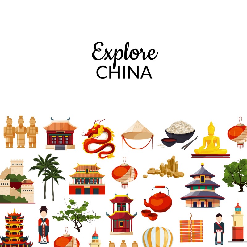 Chinese traditional elements pattern (7)