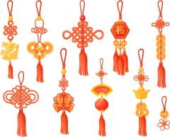 Chinese knot elements pattern (1)