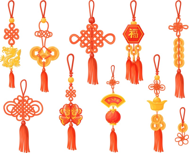 Chinese knot elements pattern (1)