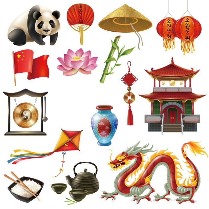 Chinese traditional elements pattern (14)