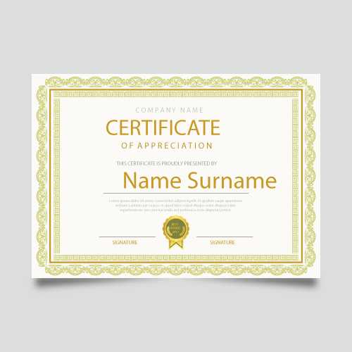 achievement certificate template (17)