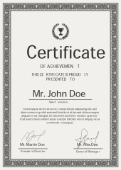 achievement certificate template (11)