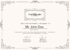 achievement certificate template (14)