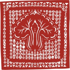 Chinese traditional paper cutting art elements set (26)