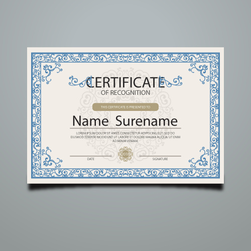 achievement certificate template (30)