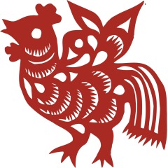 Chinese traditional paper cutting art elements set (6)