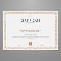 achievement certificate template (34)