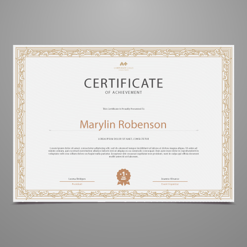 achievement certificate template (34)