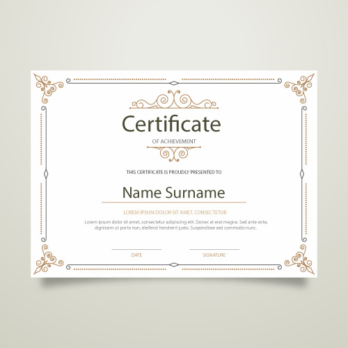 achievement certificate template (18)