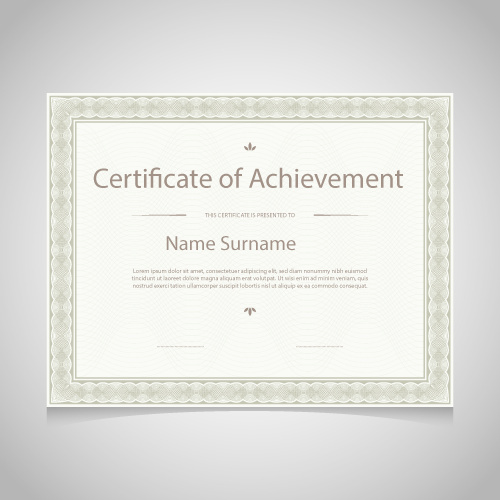 achievement certificate template (20)