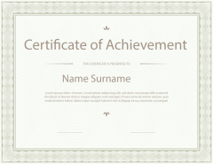 achievement certificate template (19)