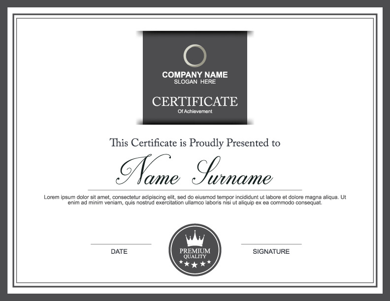 achievement certificate template (4)